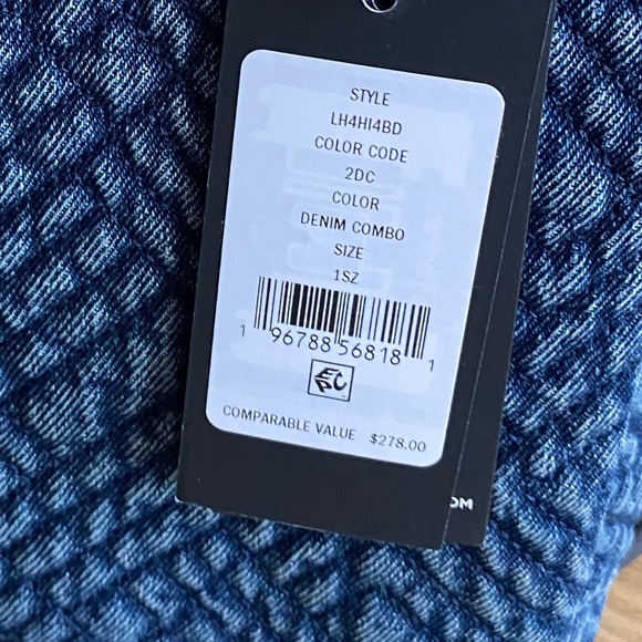 KARL LAGERFELD PARIS
Lafayette Denim Shoulder Bag - Picture 11 of 13